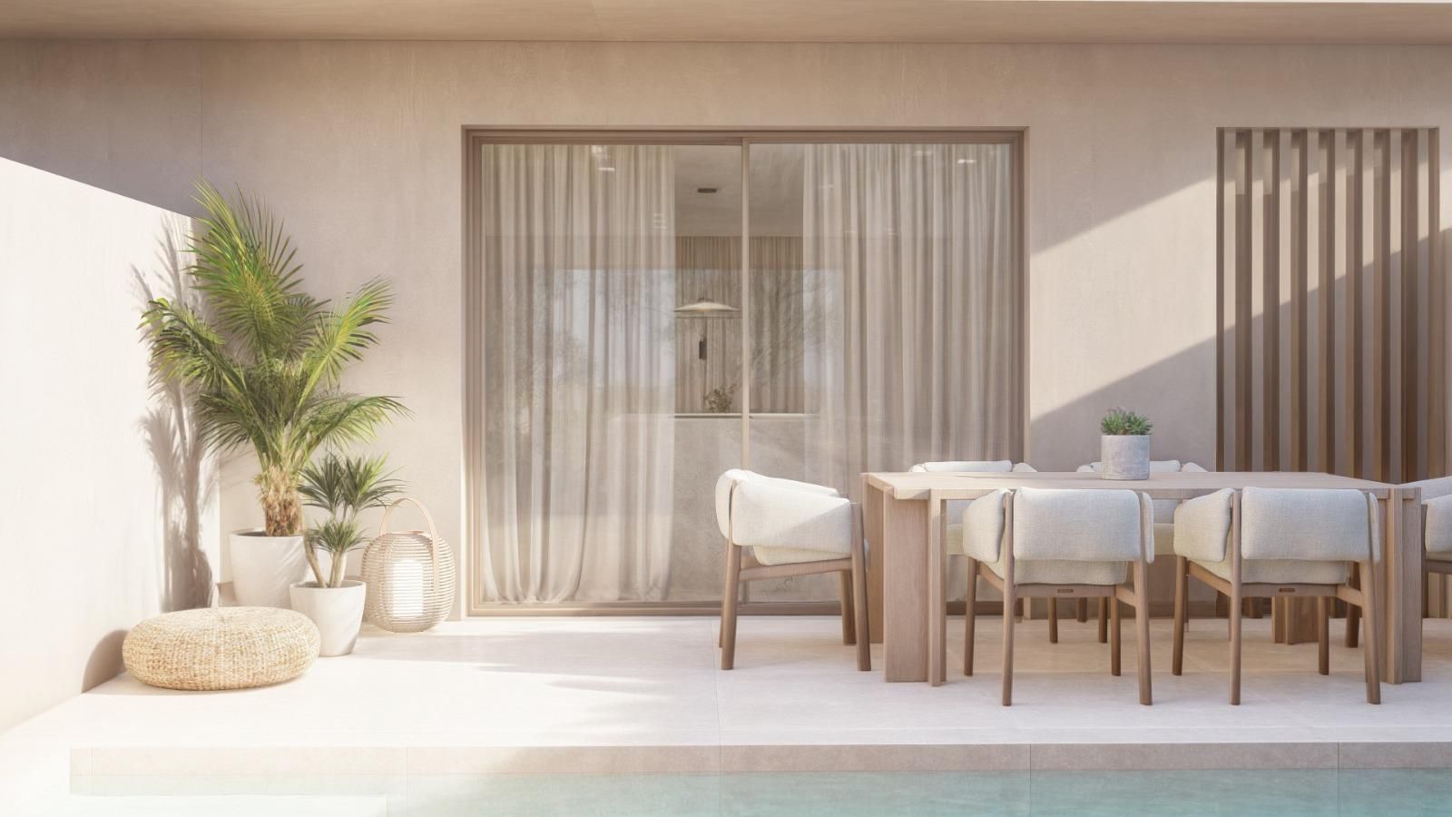Terrace of House or chalet for sale in  Murcia Capital  with Air Conditioner, Private garden and Terrace
