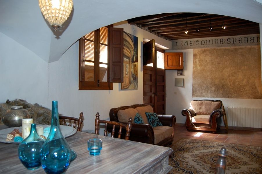 Sala d'estar de Casa o xalet en venda en Biar amb Calefacció i Terrassa