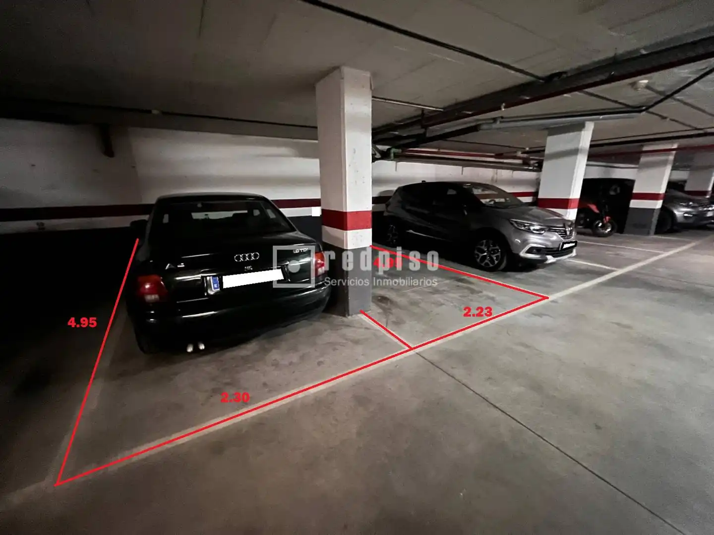 Parking of Flat for sale in Madrid  with Air Conditioner, Heating and Private garden
