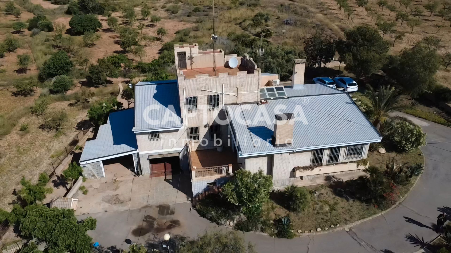 Vista exterior de Finca rústica en venda en Cartagena amb Aire condicionat, Calefacció i Jardí privat