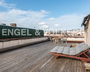 Terrace of Apartment to rent in  Barcelona Capital  with Air Conditioner, Heating and Terrace