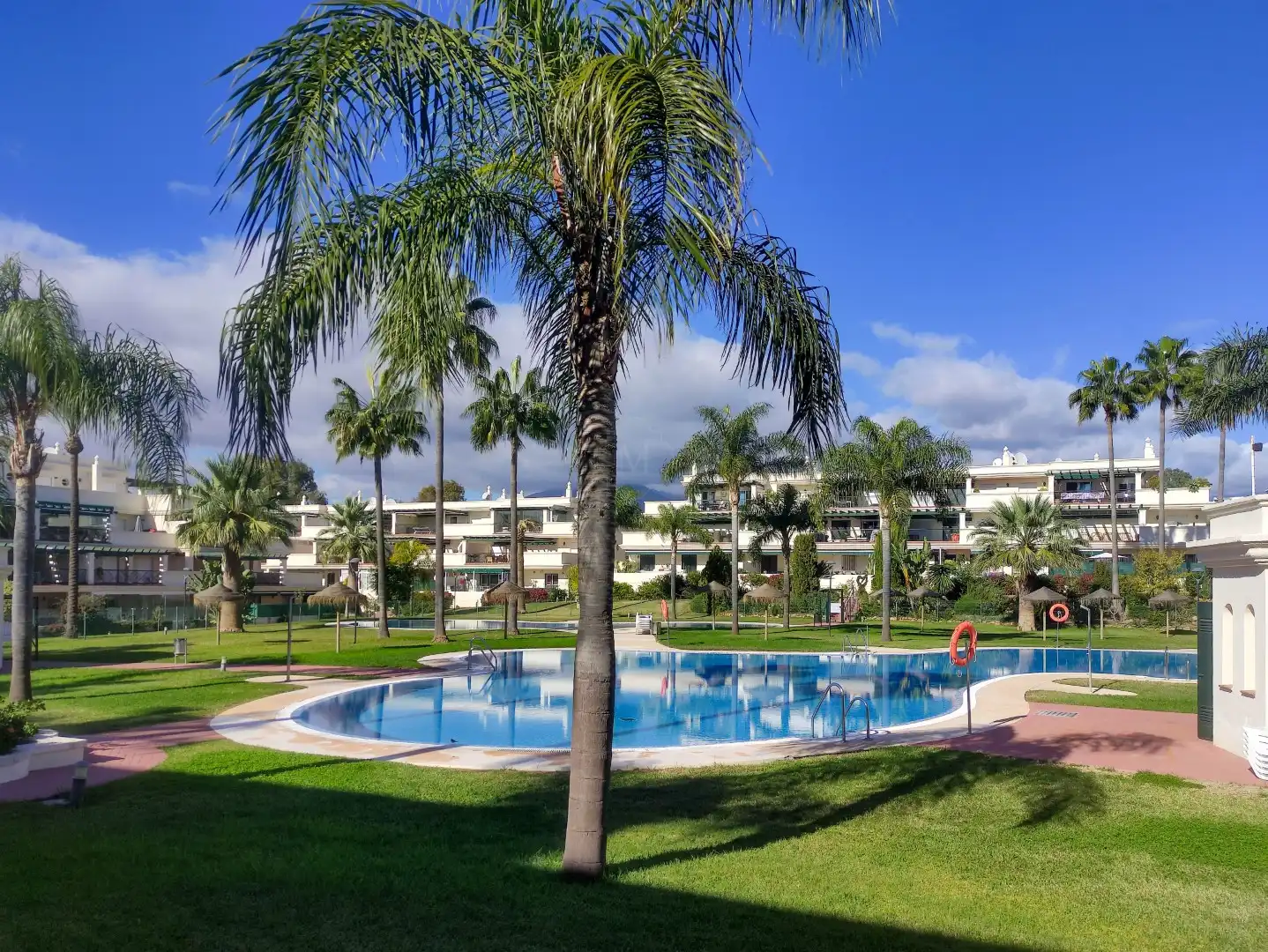 Swimming pool of Attic for sale in Marbella  with Air Conditioner, Terrace and Swimming Pool