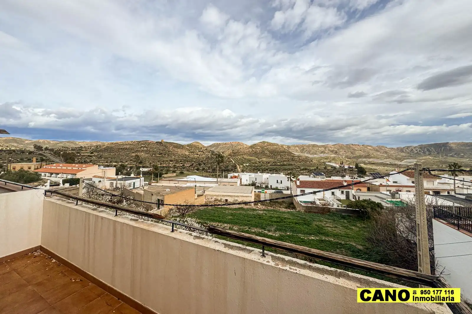 Vista exterior de Piso en venta en Lucainena de las Torres con Terraza