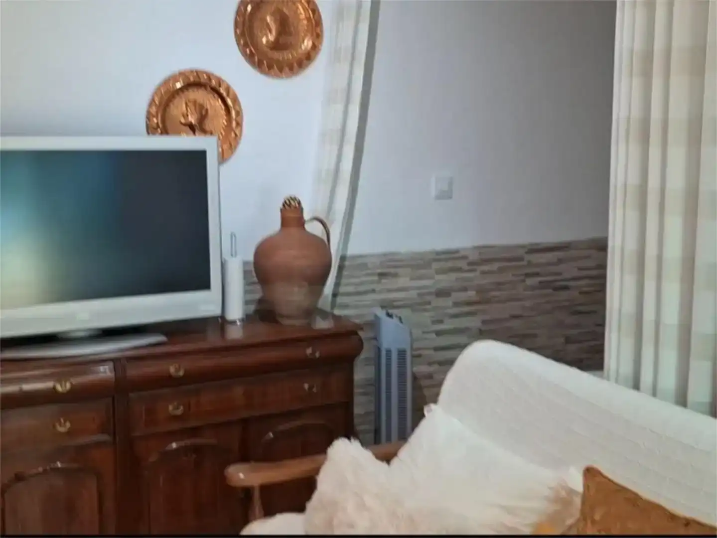 Sala d'estar de Casa o xalet en venda en Granja de Torrehermosa