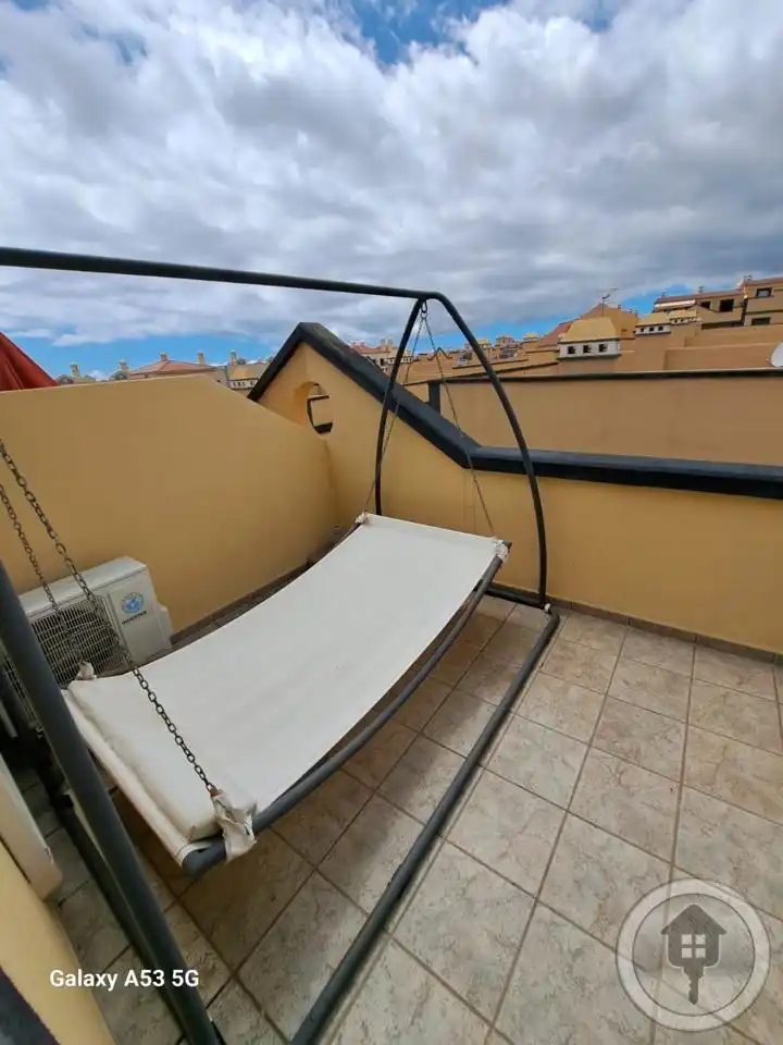 Terrasse von Einfamilien-Reihenhaus zum Verkauf in San Miguel de Abona mit Gemeinschaftspool