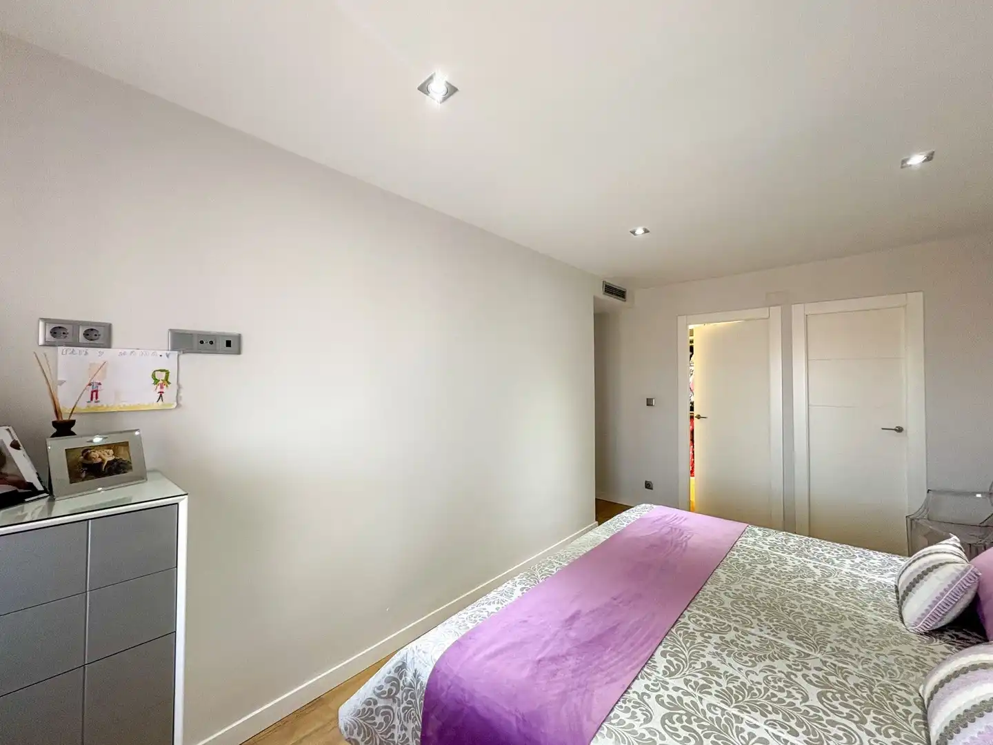 Schlafzimmer von Wohnung zum Verkauf in Pilar de la Horadada mit Klimaanlage, Heizung und Terrasse