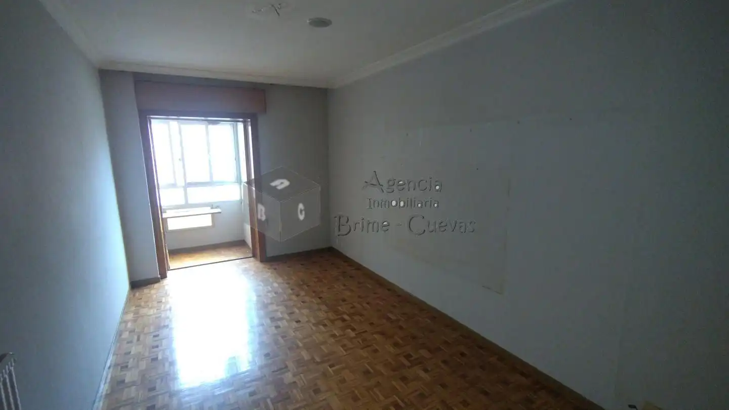 Bedroom of Flat for sale in Gijón   with Heating, Parquet flooring and Terrace