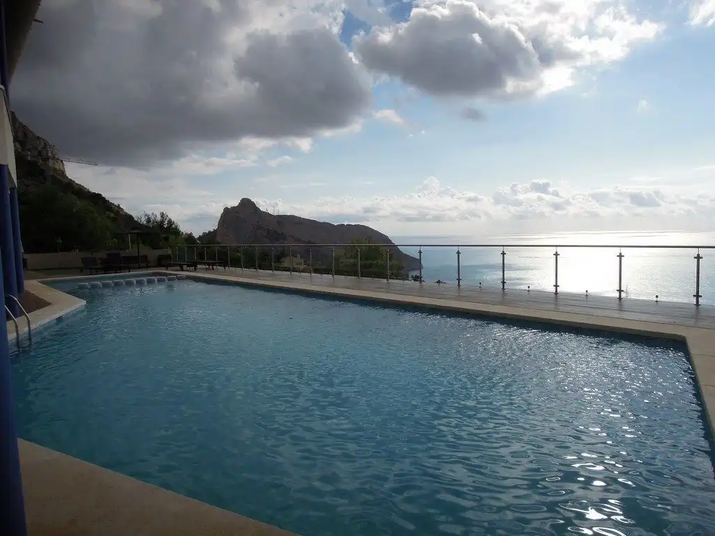 Swimming pool of Apartments for rent in Altea  with Air Conditioner, Furnished and Community pool