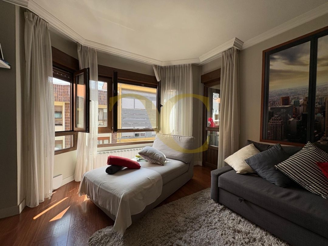 Bedroom of Flat for sale in Gijón   with Heating