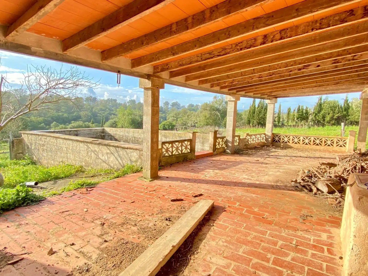 Terrassa de Finca rústica en venda en Santa Margalida amb Terrassa, Traster i Piscina