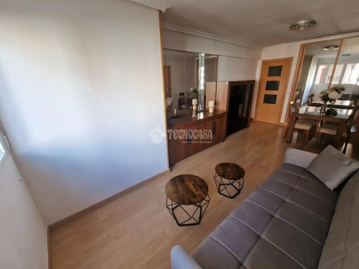 Living room of Flat for rent in Alcorcón  with Heating, Furnished and Community pool