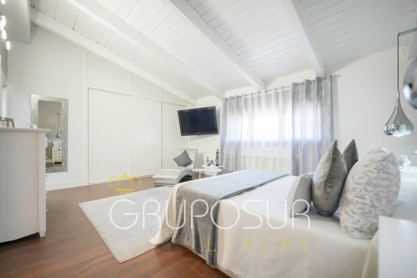 Bedroom of Detached homes for sale in Viana de Cega  with Air Conditioner, Heating and Parquet flooring
