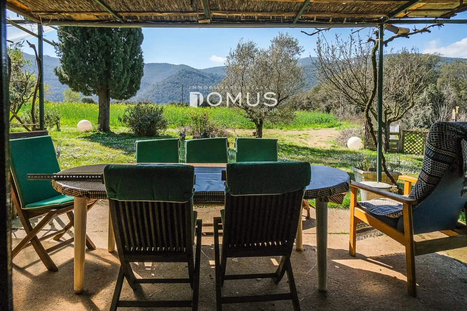Terraza de Finca rústica en venta en Besalú con Jardín privado