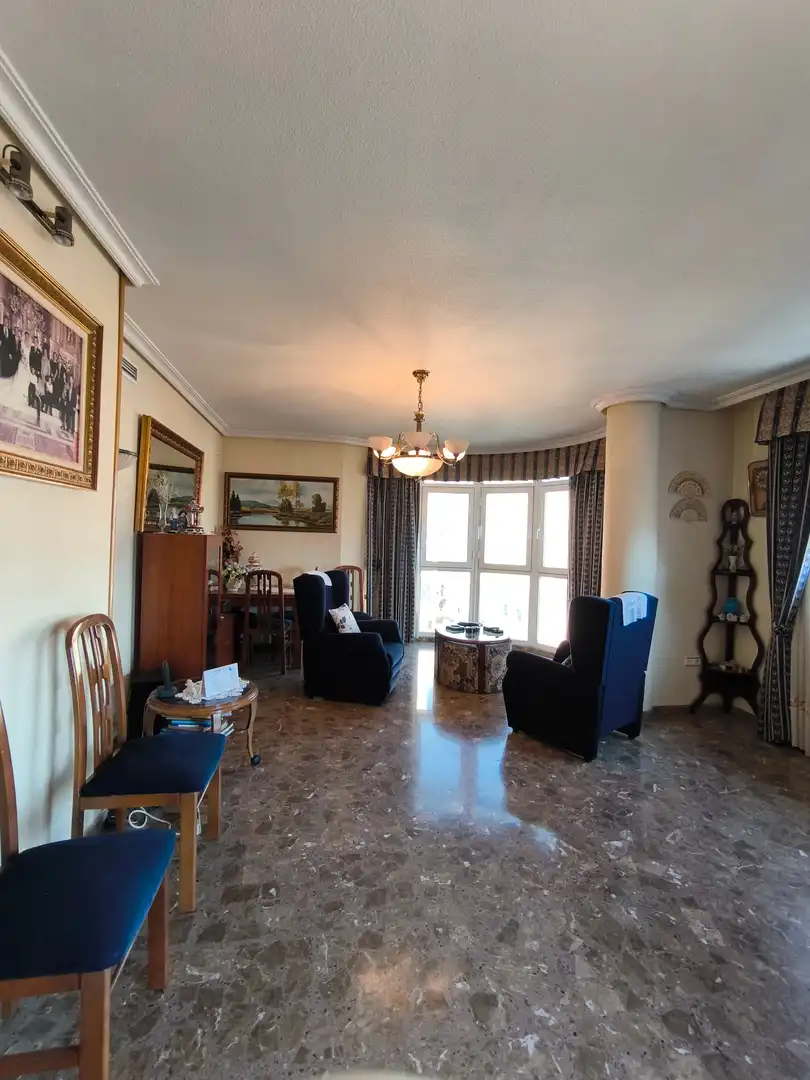 Sala de estar de Piso en venta en Alcantarilla con Trastero y Amueblado
