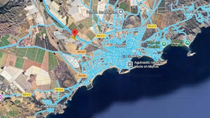 Außenansicht von Fabrik Grundstücke zum Verkauf in Águilas