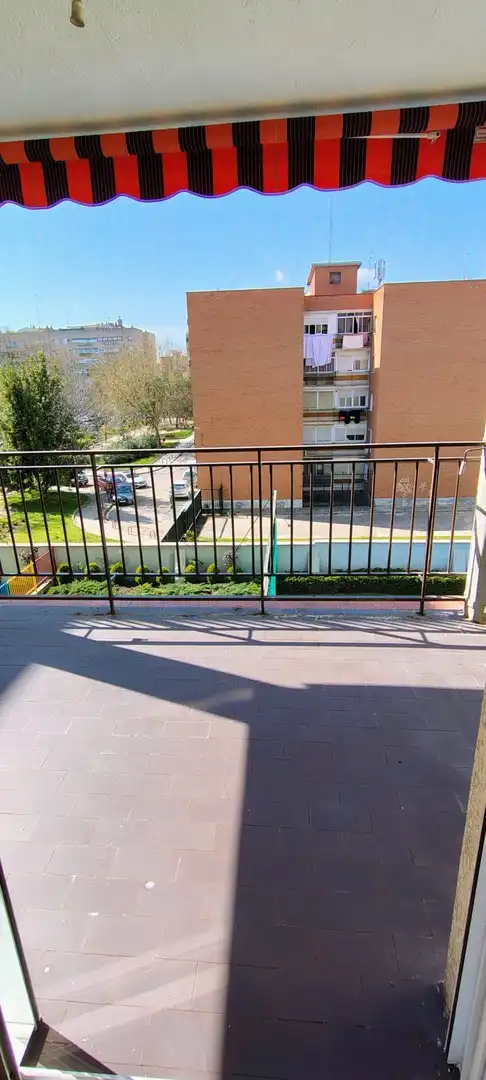 Balcony of Flat for sale in Móstoles  with Heating, Terrace and Storage room