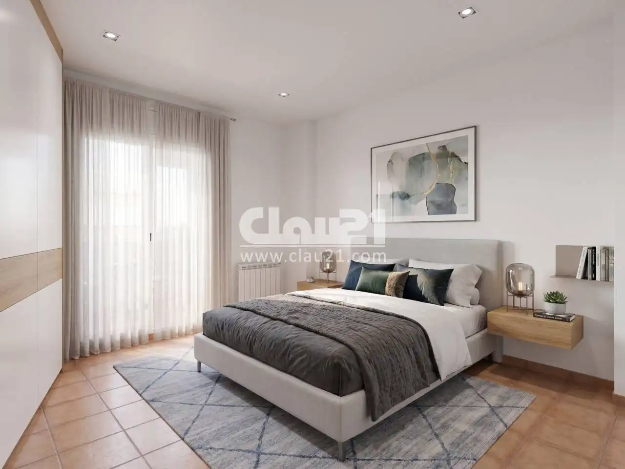 Bedroom of Flat for sale in Avià  with Heating, Terrace and Storage room