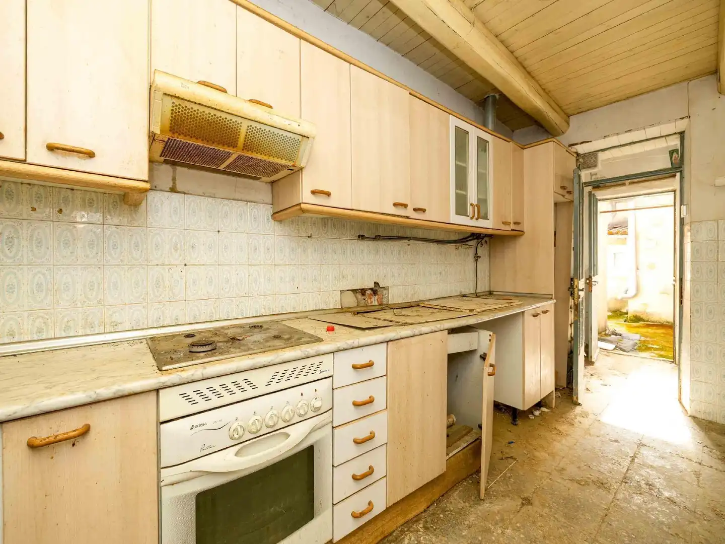 Cuina de Casa o xalet en venda en Villanueva de Azoague amb Terrassa i Traster