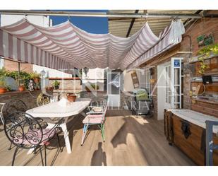 Terrace of Single-family semi-detached for sale in  Madrid Capital  with Air Conditioner, Terrace and Swimming Pool