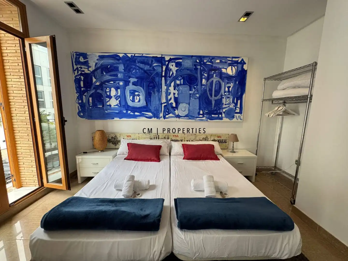 Dormitori de Casa adosada en venda en Valencia amb Aire condicionat, Terrassa i Traster