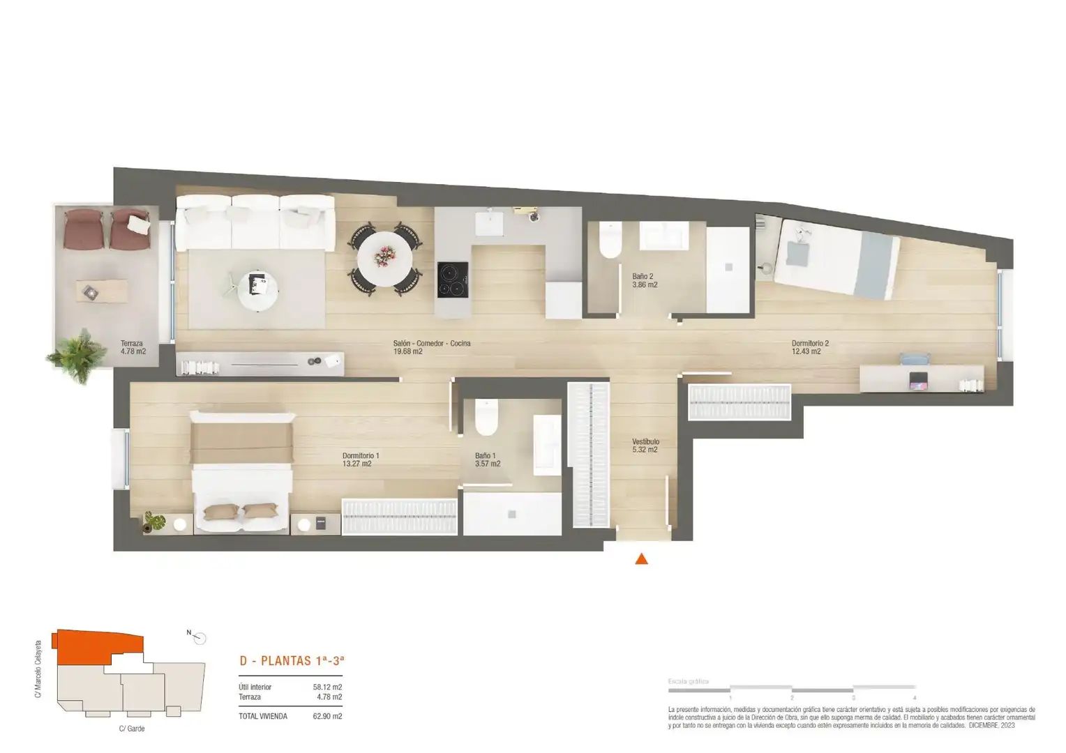 Piso con ascensor en venta en Avenida MARCELO CELAYETA 96, imagen 6