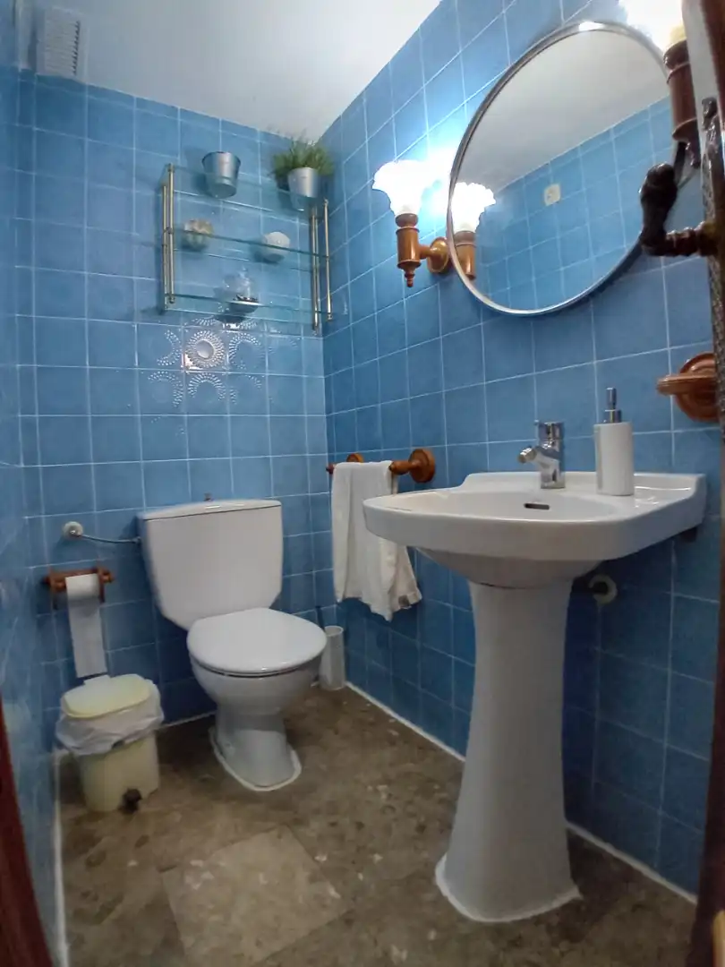 Baño de Casa o chalet en venta en Macastre con Aire acondicionado, Jardín privado y Terraza