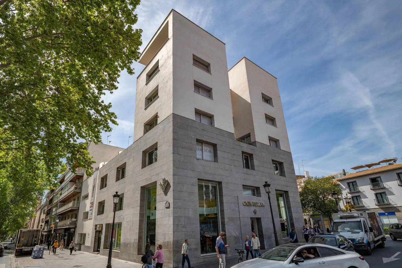 Vista exterior de Piso en venta en Granada con Calefacción, Parquet y Alarma