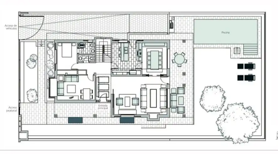 Houses for sale in Ciudalcampo  with Air Conditioner, Heating and Private garden