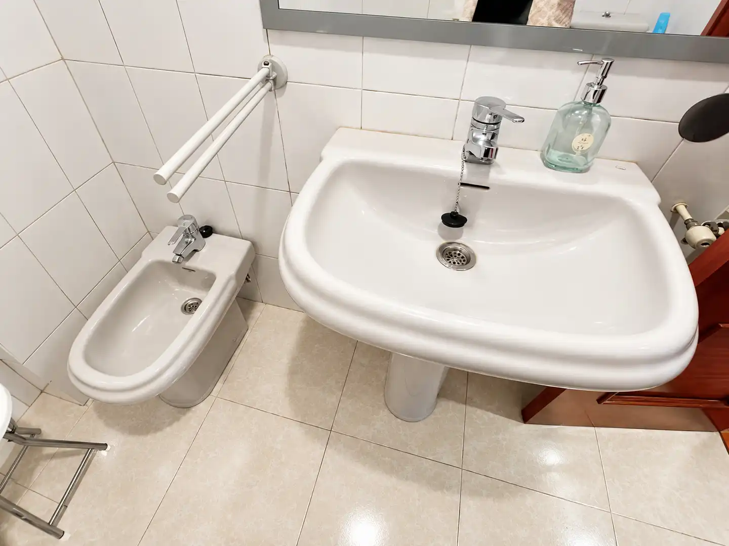 Bany de Pis de lloguer en Santander amb Calefacció, Moblat i Forn