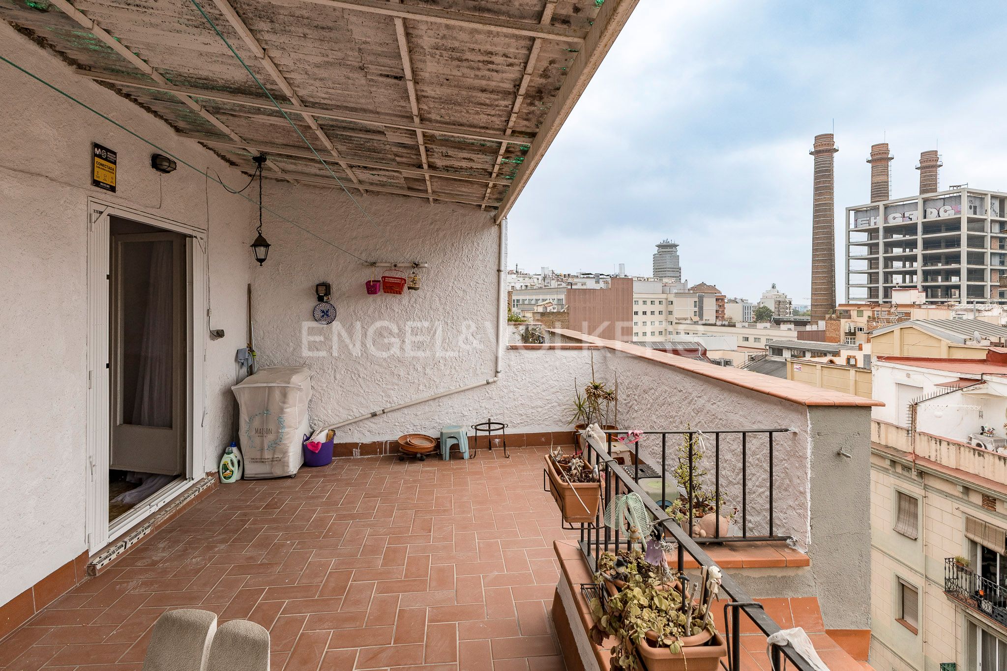 Terrace of Attic for sale in  Barcelona Capital  with Heating, Terrace and Balcony