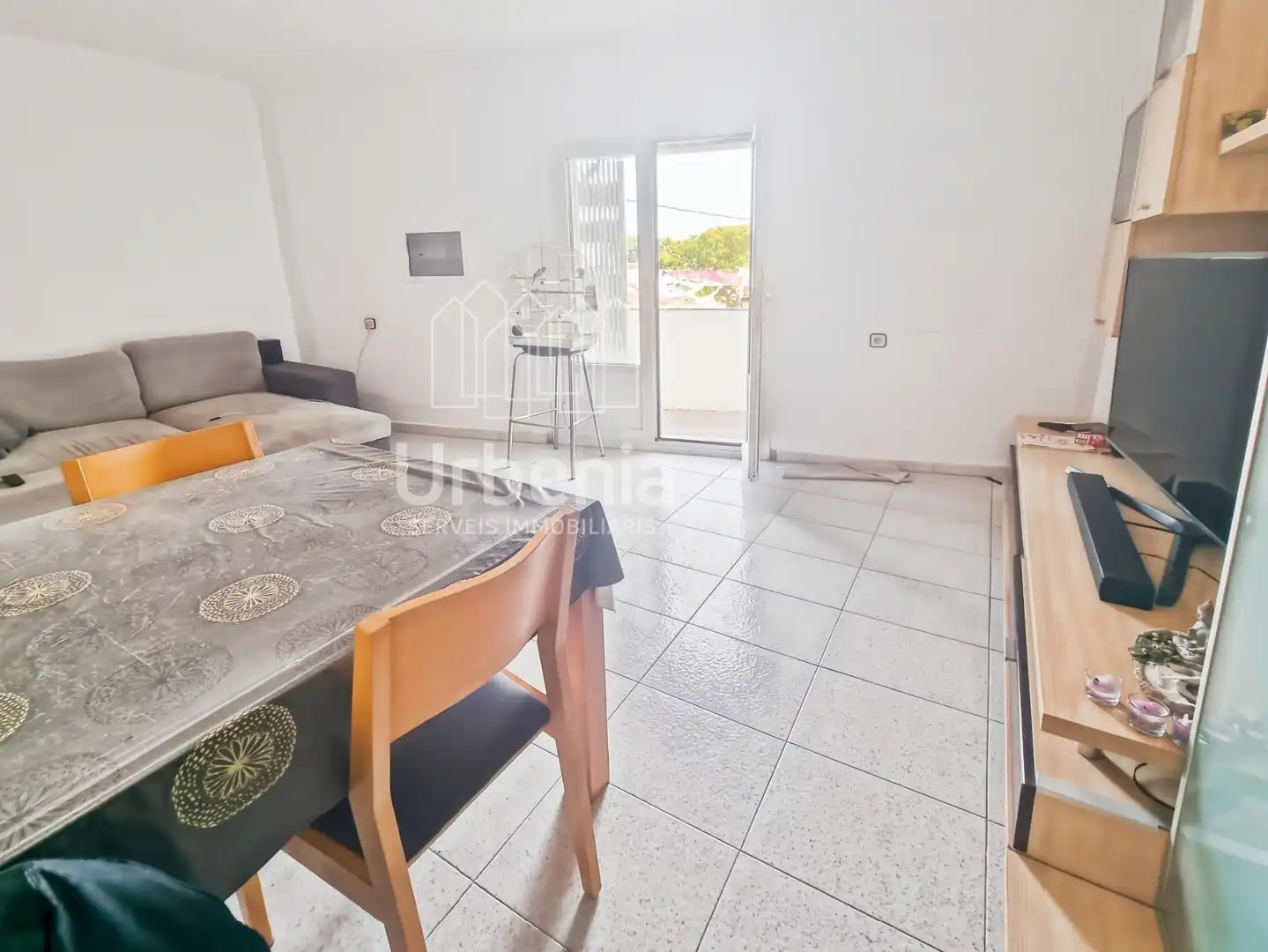 Wohnzimmer von Wohnung zum Verkauf in Mataró mit Heizung und Terrasse