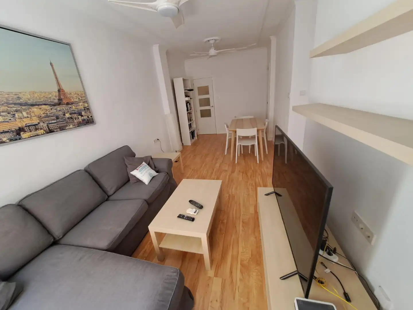 Sala de estar de Piso en venta en Cartagena con Aire acondicionado, Calefacción y Parquet