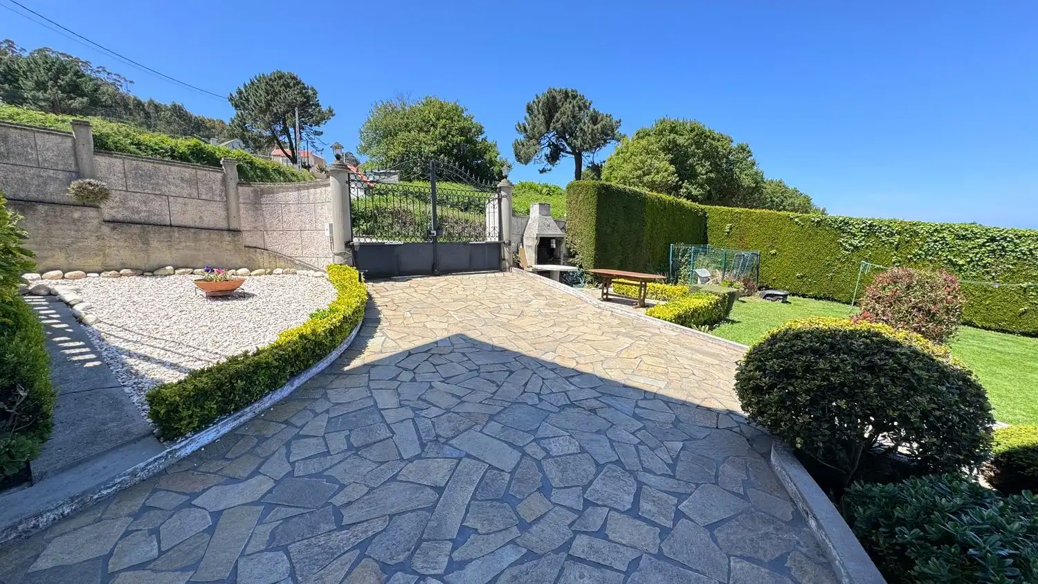 Garden of Houses for sale in Carballo  with Heating, Private garden and Swimming Pool