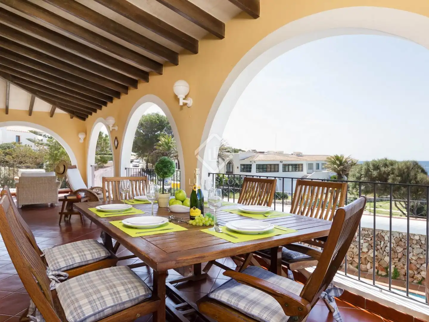 Terrassa de Casa o xalet en venda en Ciutadella de Menorca amb Aire condicionat, Calefacció i Jardí privat