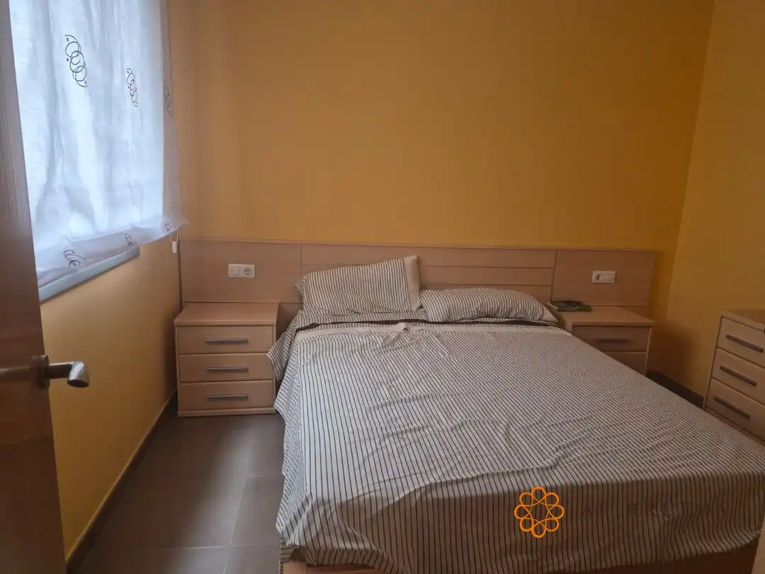 Bedroom of Flat for rent in Escatrón  with Air Conditioner and Heating