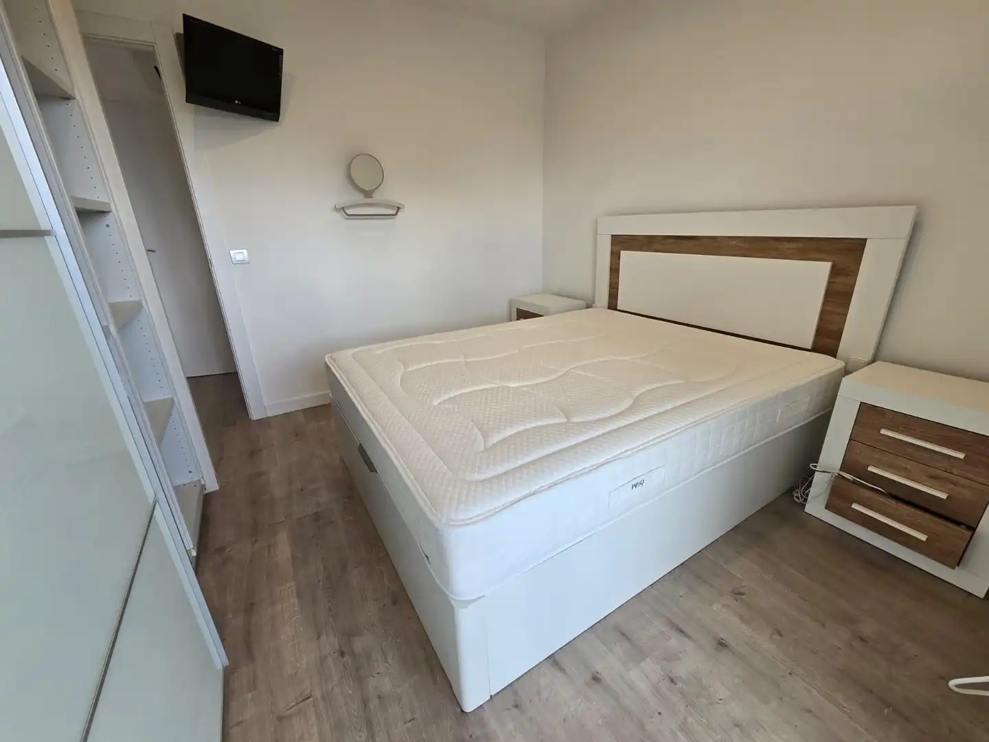 Bedroom of Flat for rent in Llucmajor  with Air Conditioner, Parquet flooring and Terrace