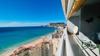 Exterior view of Apartment for sale in Calpe / Calp  with Air Conditioner, Private garden and Terrace