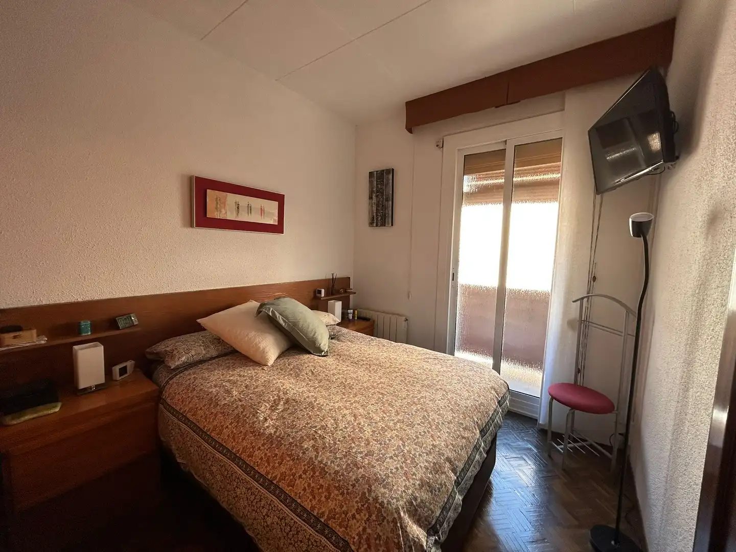 Bedroom of Flat for sale in L'Hospitalet de Llobregat  with Balcony