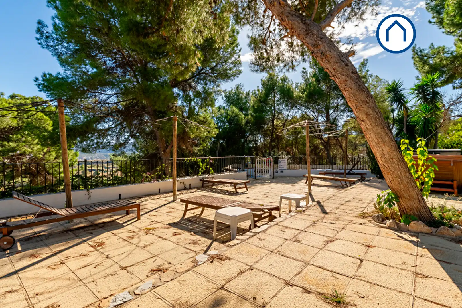 Terrassa de Finca rústica en venda en Alhama de Murcia amb Aire condicionat, Calefacció i Jardí privat