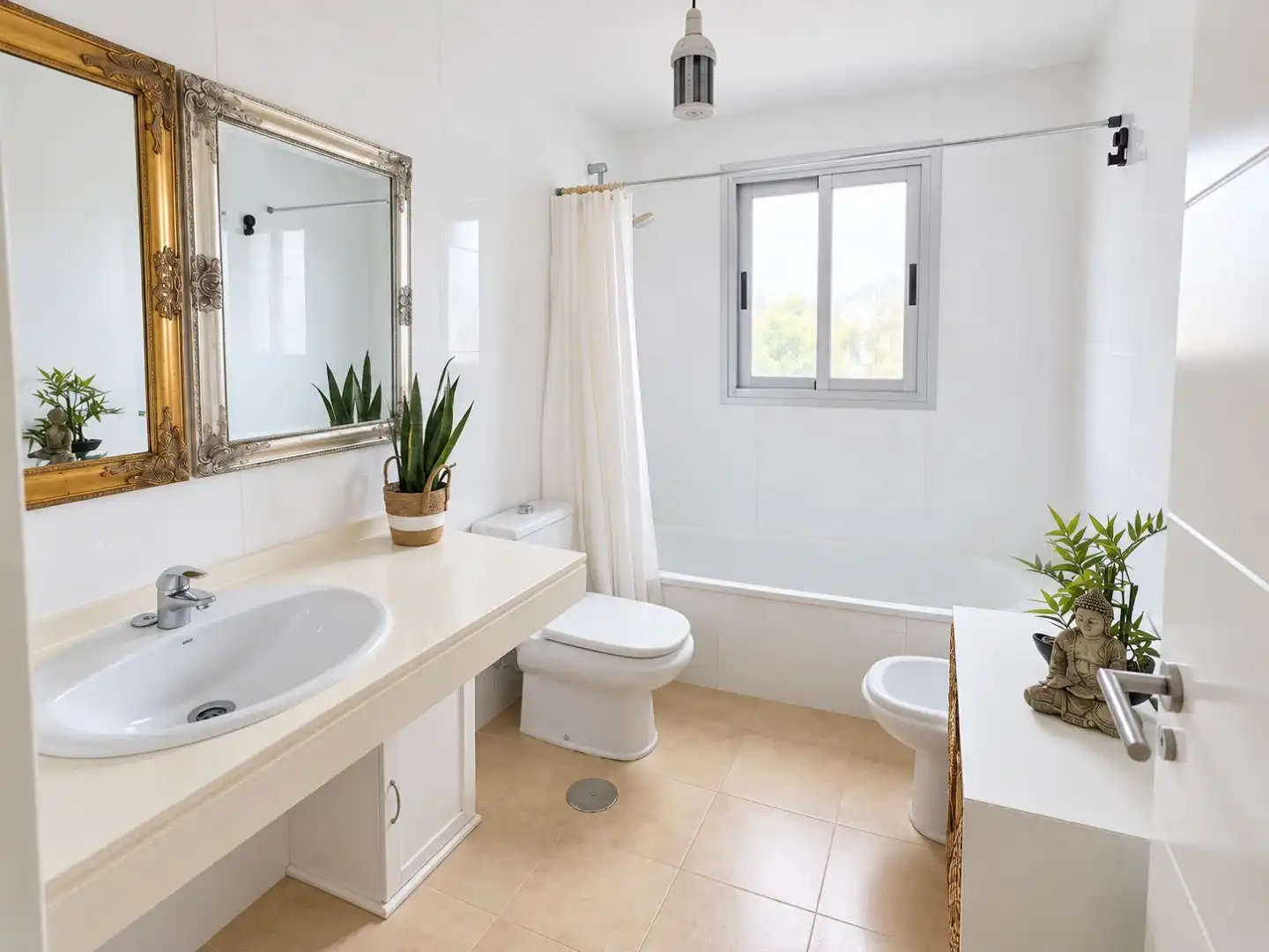 Baño de Ático en venta en Fuengirola con Aire acondicionado y Terraza