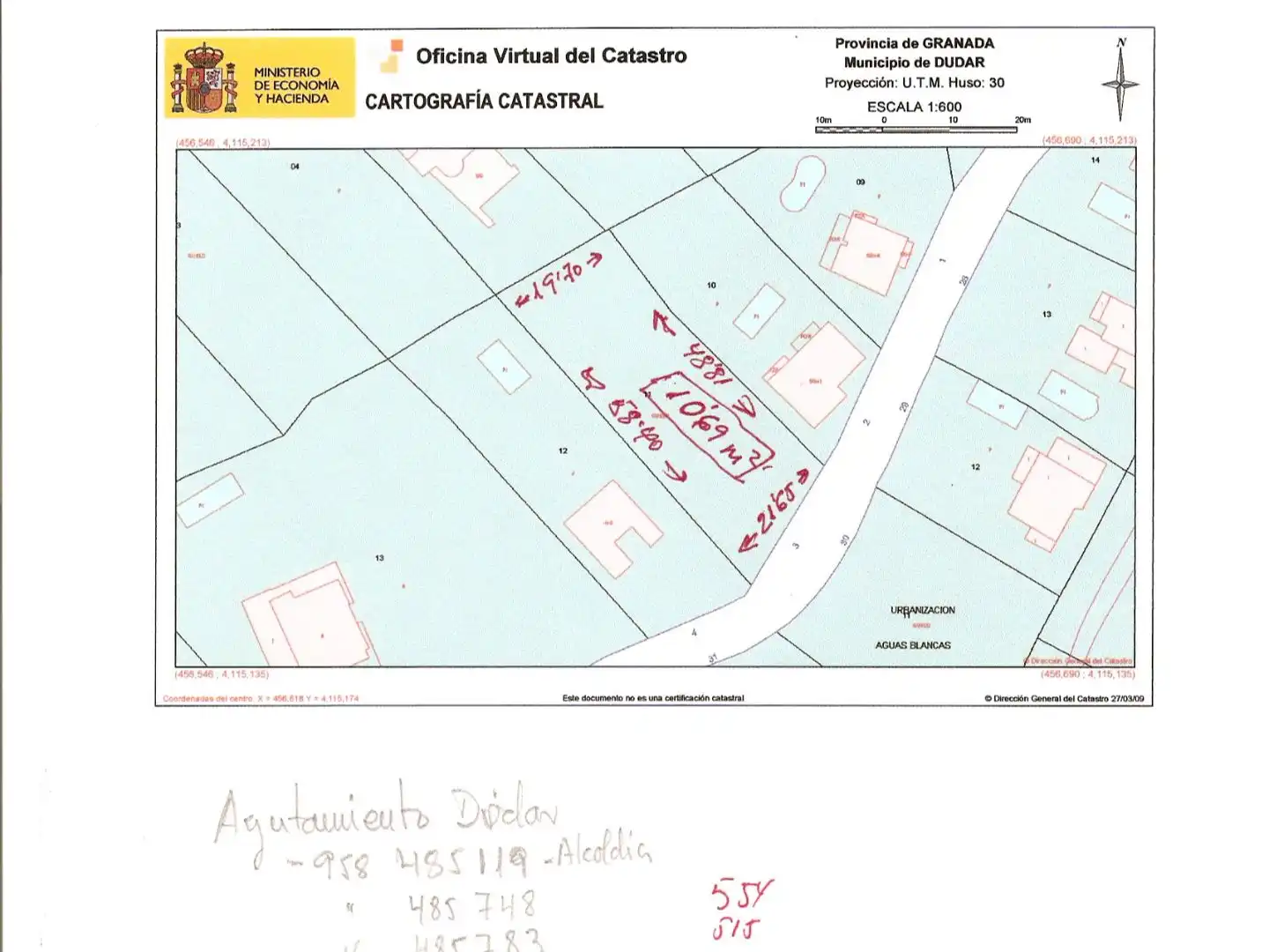 Residencial en venda en Dúdar