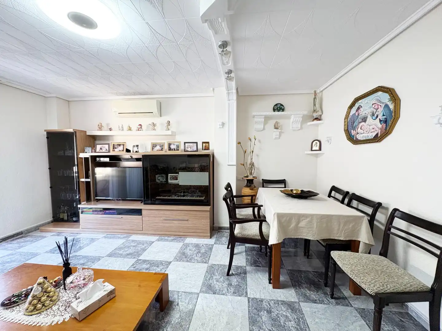 Kitchen of Apartments for sale in Almoradí  with Air Conditioner, Furnished and Balcony