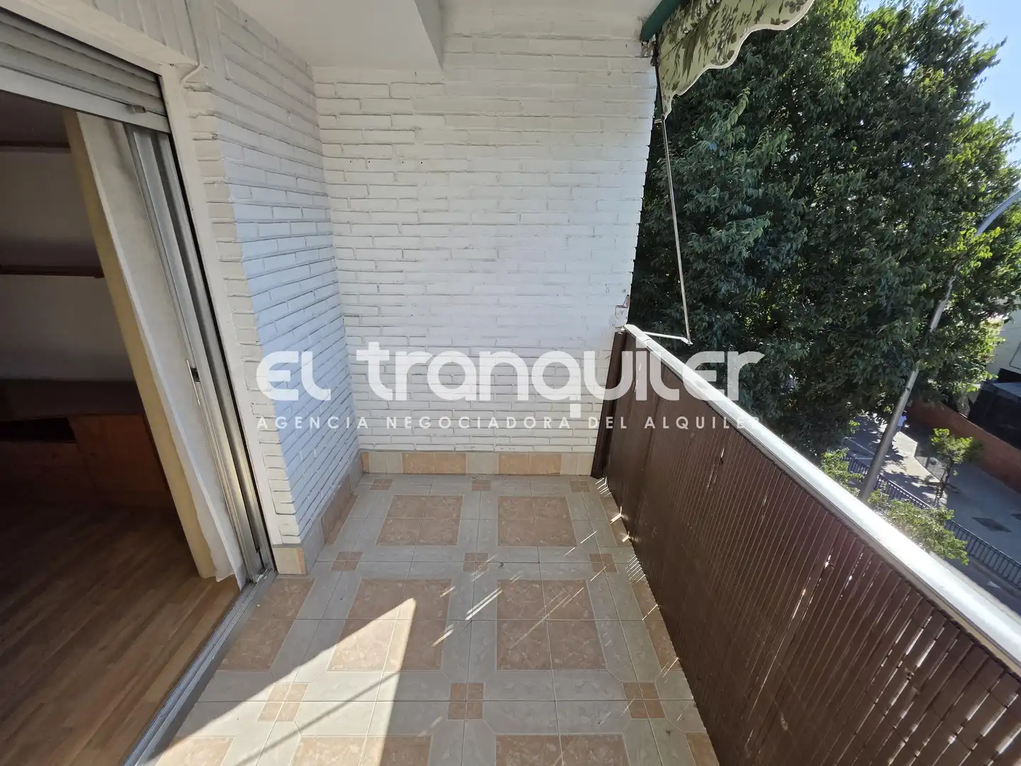 Balcony of Flat for rent in Madrid  with Air Conditioner, Terrace and Furnished