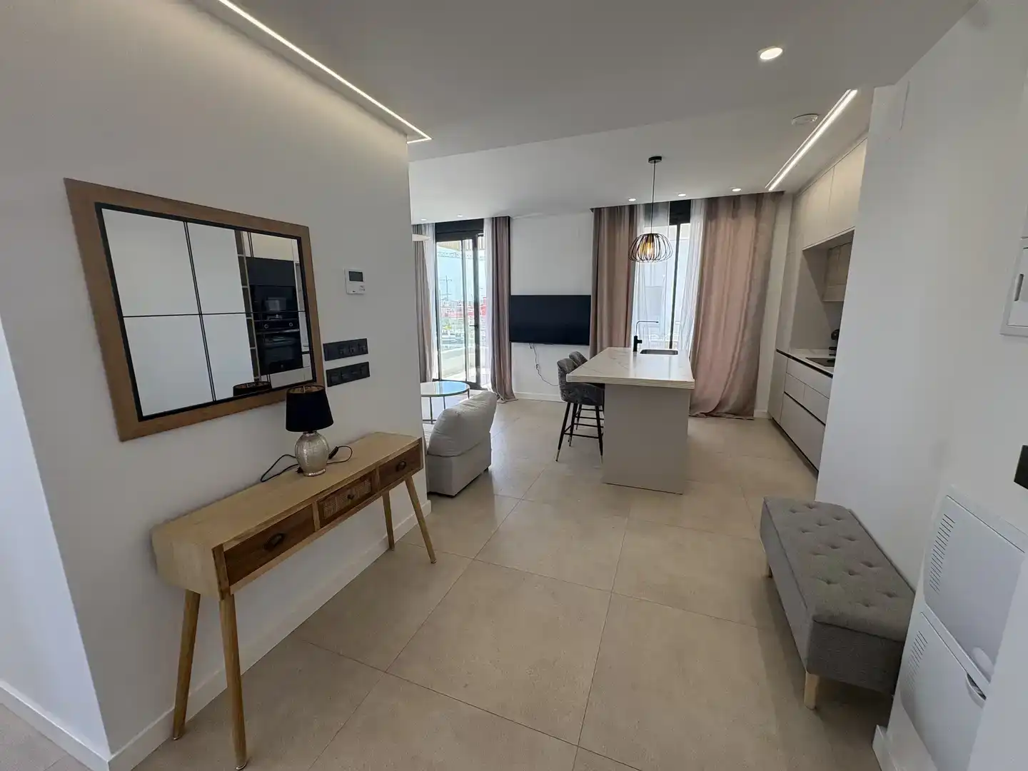 Sala d'estar de Pis en venda en Torre-Pacheco amb Aire condicionat, Piscina i Balcó