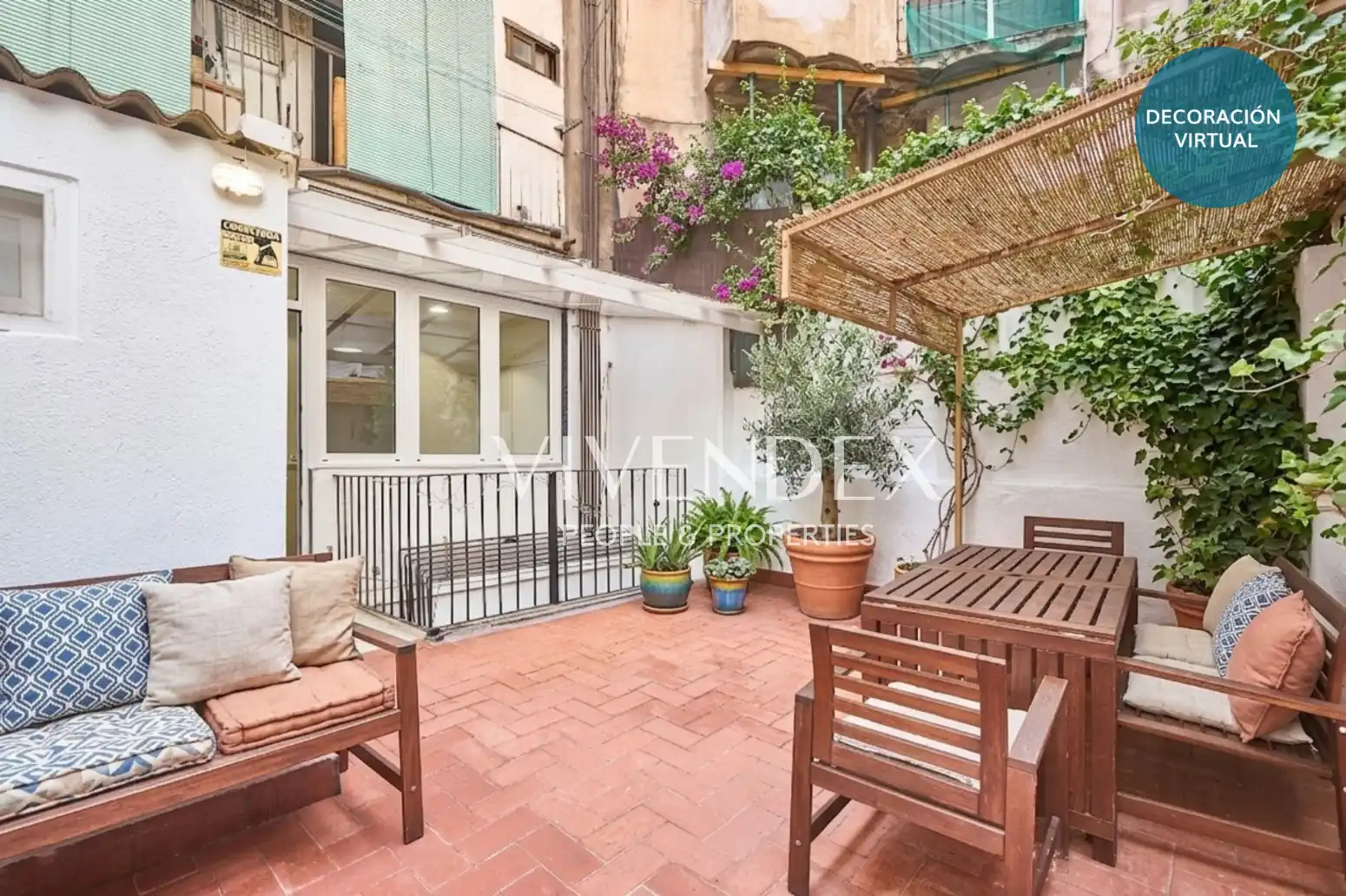 Terrassa de Pis en venda en Barcelona amb Calefacció, Parquet i Terrassa