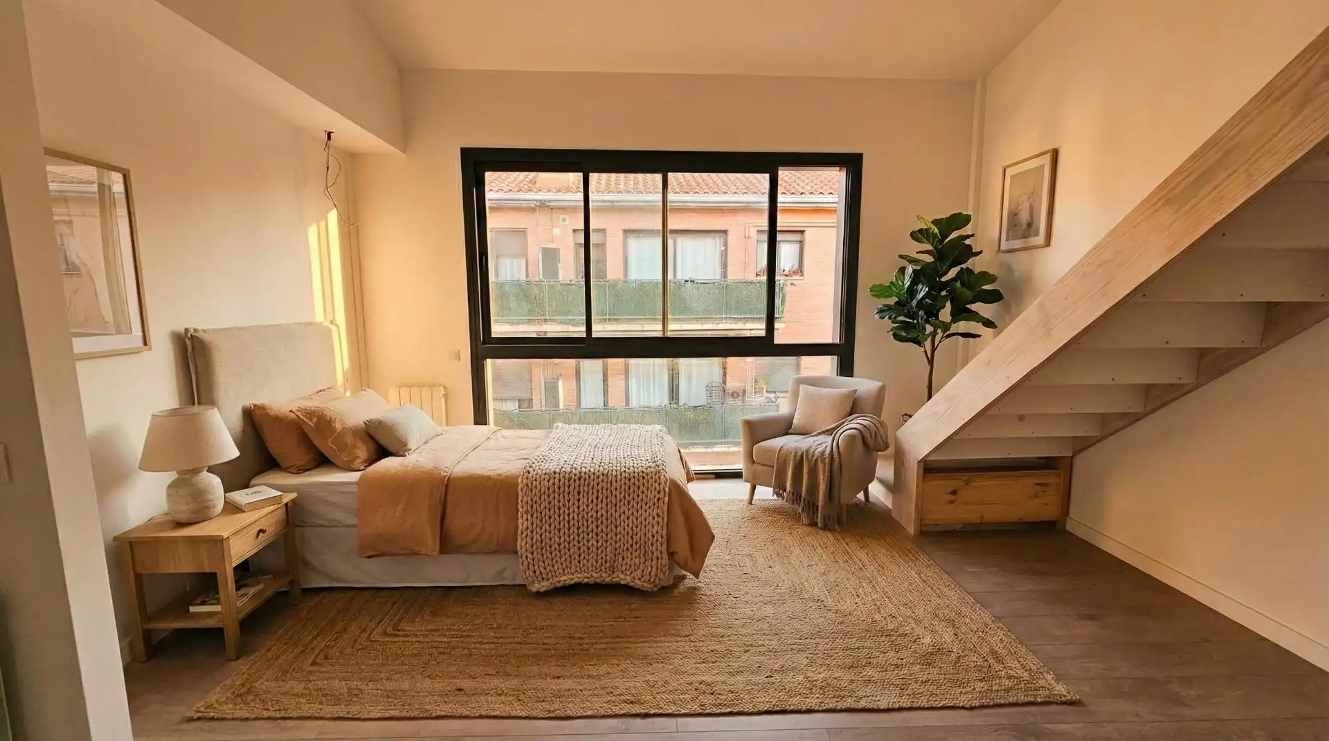 Habitación de Casa adosada en venta en Hostalric con Aire acondicionado, Calefacción y Jardín privado