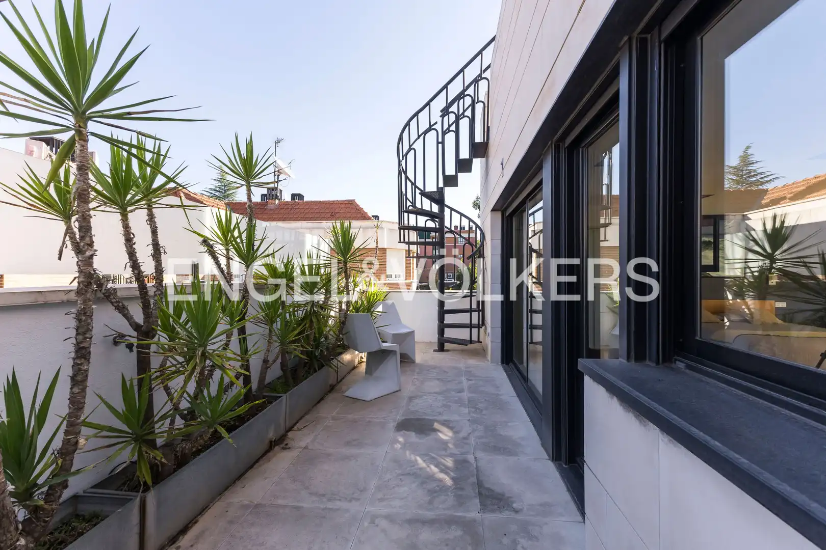 Terraza de Casa o chalet en venta en Madrid con Aire acondicionado, Calefacción y Jardín privado