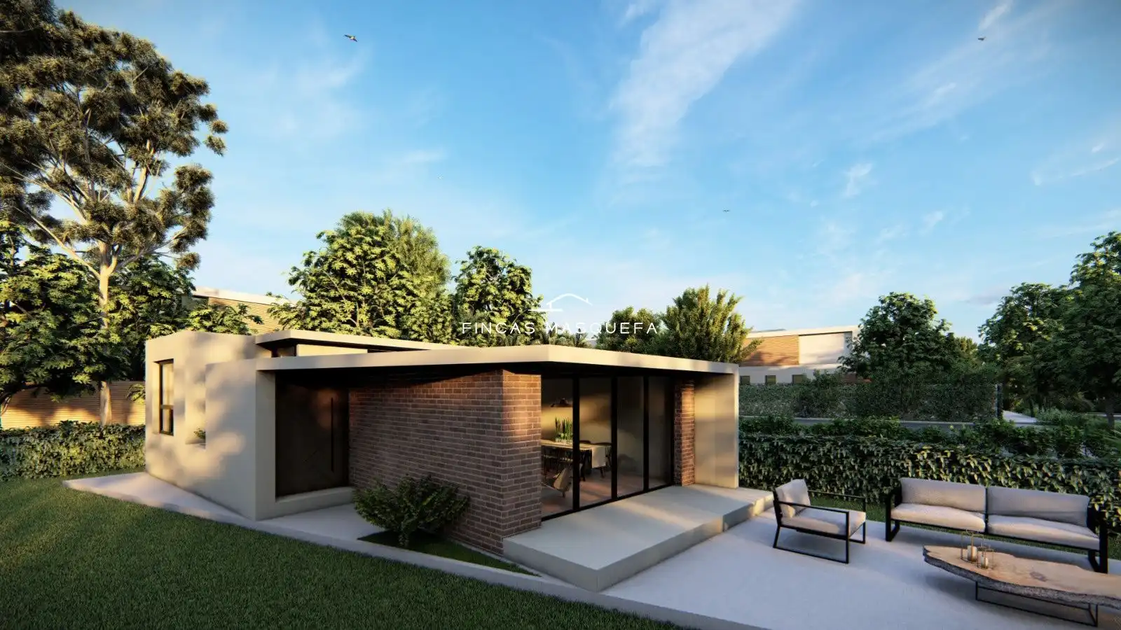 Terrassa de Casa o xalet en venda en Masquefa amb Calefacció, Jardí privat i Terrassa