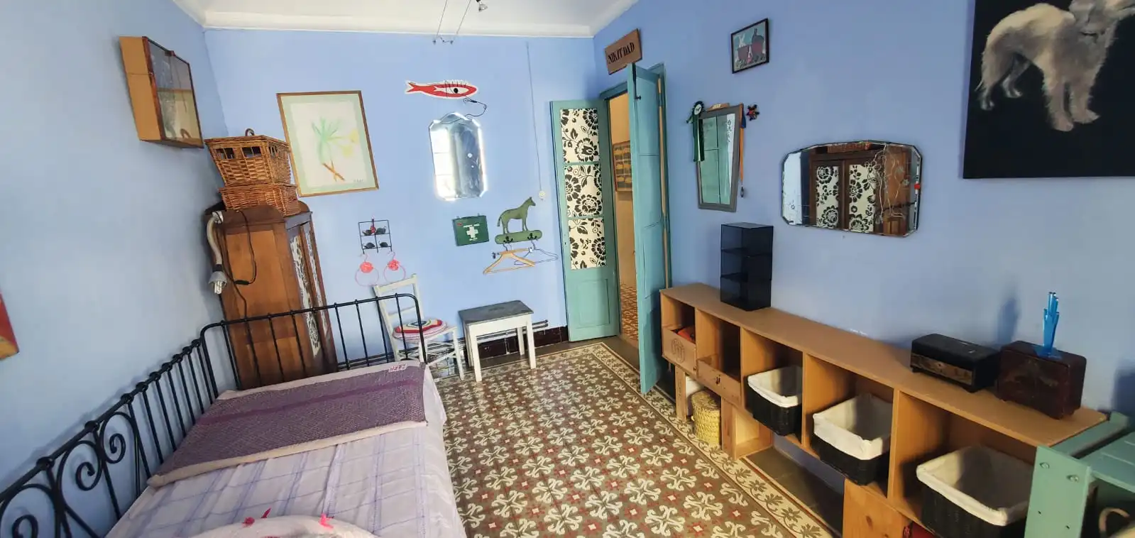 Schlafzimmer von Einfamilien-Reihenhaus zum Verkauf in L'Escala mit Heizung, Terrasse und Möbliert