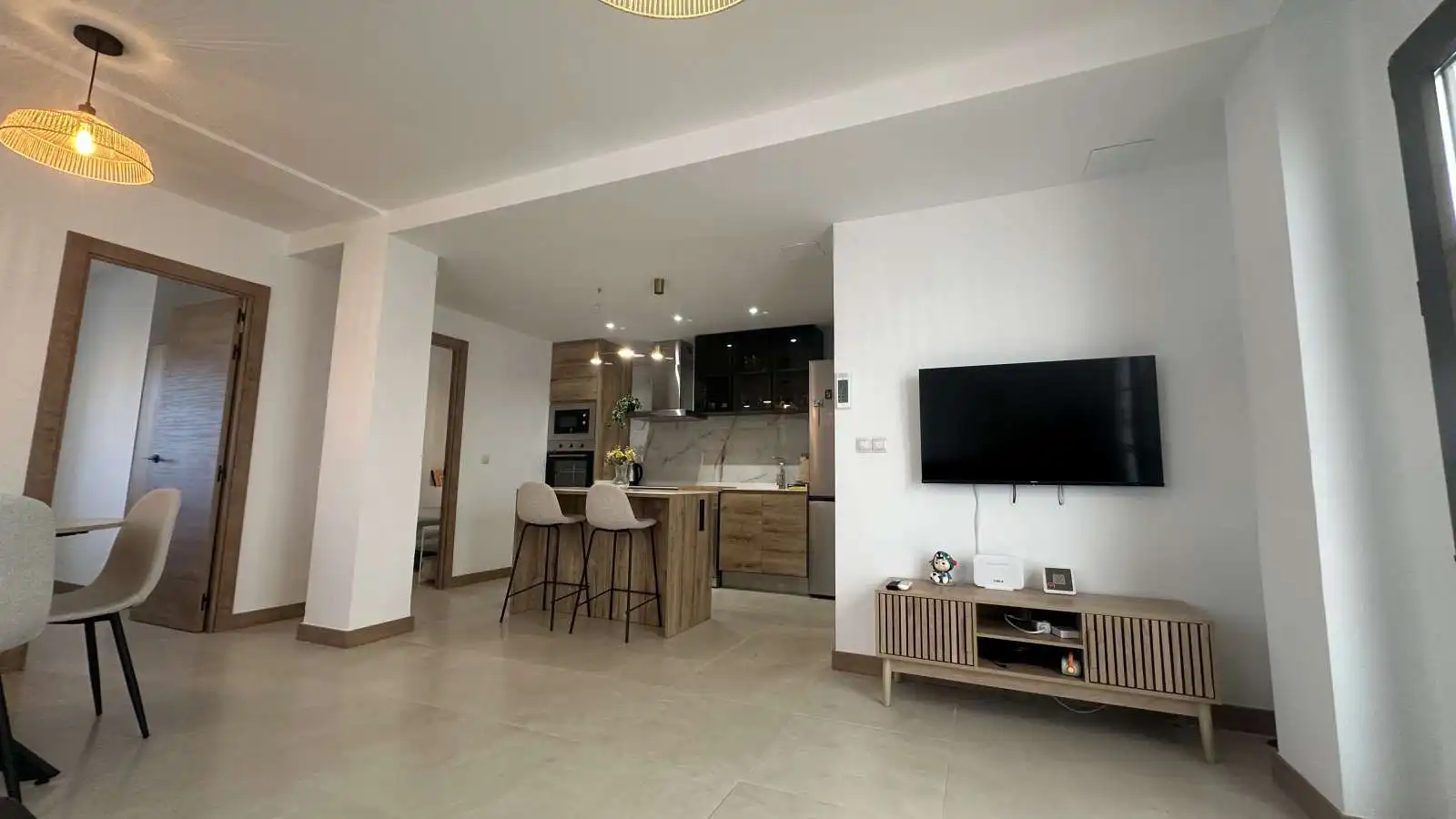 Cuina de Apartament per a compartir en Godella amb Aire condicionat, Calefacció i Terrassa